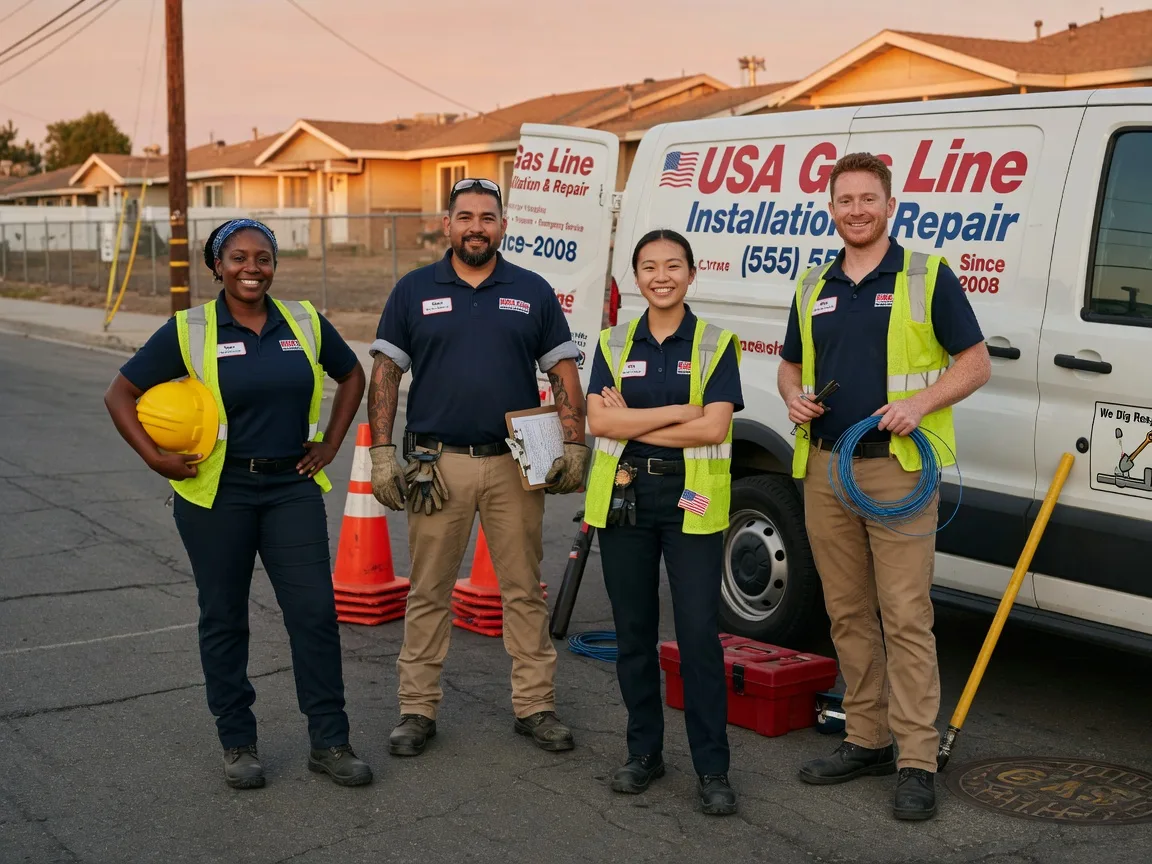 Gas Line Installation company in Santa Rosa, CA